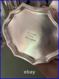 Reed & Barton Coffee Tea Set Lexington 4 Piece #35X series Silver Plate