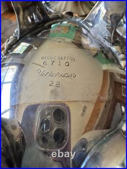 Reed & Barton Victorian Line Hollow are 3 Piece Silver Plate Coffee Tea Sugar