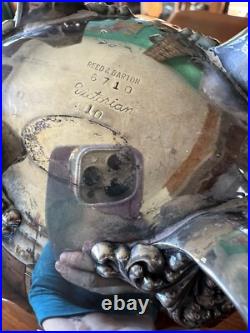 Reed & Barton Victorian Line Hollow are 3 Piece Silver Plate Coffee Tea Sugar