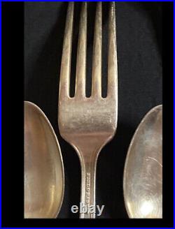 Reed & Barton Vintage Silver Plate Flatware Dinnerware 48 Pieces