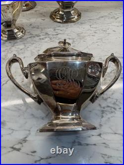 Reed and Barton Silver Plated 4 Piece Tea Set