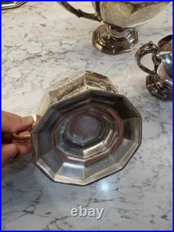 Reed and Barton Silver Plated 4 Piece Tea Set