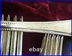 Regency Newbridge 44 Piece EPNS A1 Silver Plated Cutlery Set In Felt Lined Box
