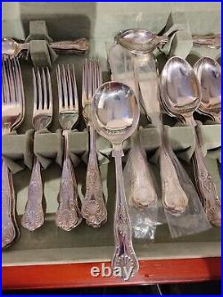 Roberts And Dore Silverplated 55 Piece Cutlery Set