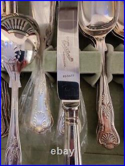 Roberts And Dore Silverplated 55 Piece Cutlery Set