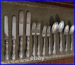 Rodger's And Hamilton Selection Of Silver Plate cutlery 12'pieces