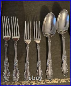 Rodger's And Hamilton Selection Of Silver Plate cutlery 12'pieces