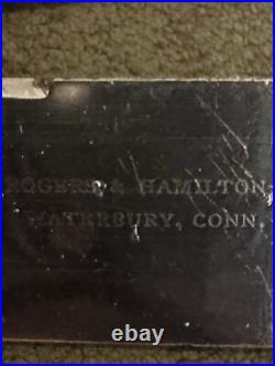 Rodger's And Hamilton Selection Of Silver Plate cutlery 12'pieces