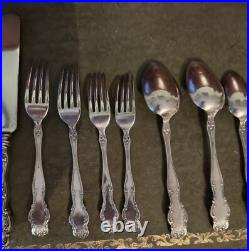 Rodger's And Hamilton Selection Of Silver Plate cutlery 12'pieces