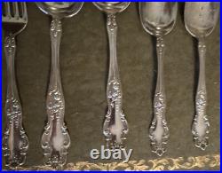 Rodger's And Hamilton Selection Of Silver Plate cutlery 12'pieces