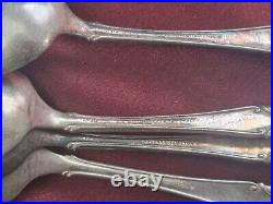 Rogers And Hamilton Raphael Silver Plate Set Of 32 Pieces With Box