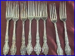 Rogers And Hamilton Raphael Silver Plate Set Of 32 Pieces With Box