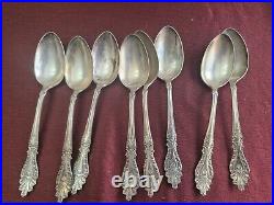 Rogers And Hamilton Raphael Silver Plate Set Of 32 Pieces With Box