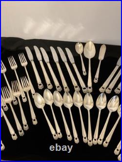 Rogers Bros. Eternally Yours flatware set 59 Pieces 1847 Silver Plate
