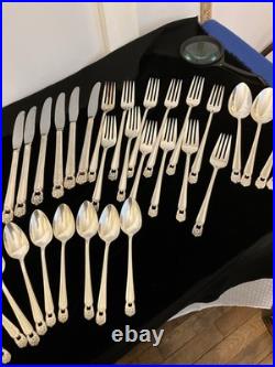 Rogers Bros. Eternally Yours flatware set 59 Pieces 1847 Silver Plate