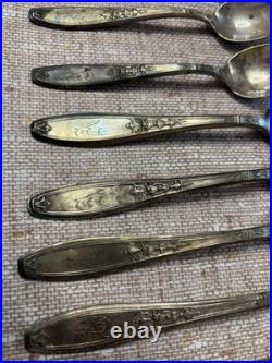 Rogers Bros Silver Plate Flatware Early 1900s 30 Pieces