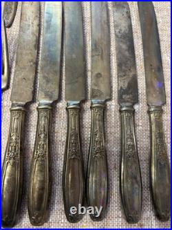 Rogers Bros Silver Plate Flatware Early 1900s 30 Pieces
