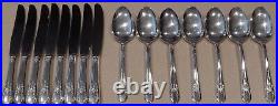 Rogers Extra Plate Silver-plate Flatware Silverware 49 Piece