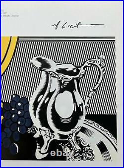 Roy Lichtenstein, Still Life with Silver Signed Hand Tipped Color Plate Print