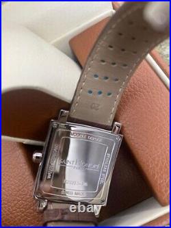 SAINT HONORE Orsay 862020 1 F06 Quartz Diamond White Shell Silver Plate Women's
