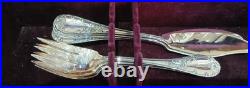 SAINT MEDARD 132 pc. CANTEEN OF CUTLARY 100 QUALITY SILVER PLATE. BOXED