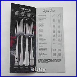 SENECA Design ONEIDA Community Silver Service 44 Piece Canteen of Cutlery