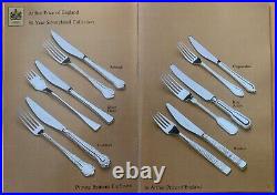 SILVER DAWN By Arthur Price Silver Service Cutlery 10 Piece Place Setting