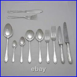 SILVER PEARL Design GEORGE BUTLER Silver Service 84 Piece Canteen of Cutlery Set
