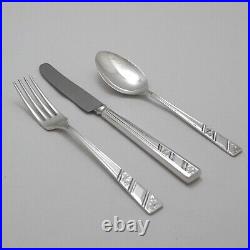 SILVER ROSE Design VINERS SHEFFIELD Silver Service 56 Piece Canteen of Cutlery