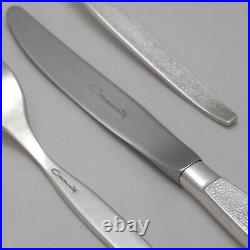 SILVER SANDS Design Oneida Community Silver Service 44 Piece Set of Cutlery