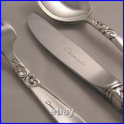 SOUTH SEAS Design ONEIDA COMMUNITY Silver Service 44 Piece Set of Cutlery