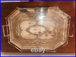 SPECTACULAR English c1870 Tea/Coffee Set 5 piece Silver Plate TL&EM Birmingham