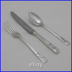 SPRINGTIME Design EBEN PARKER LTD Silver Service 62 Piece Canteen of Cutlery
