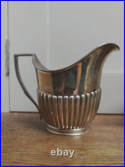 S & L silver plate 4 piece tea set 1800's Mappin and Webb