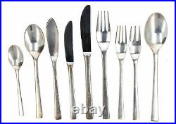 Sambonet Modernist Silver Plated Cutlery 54 pieces Anticor Vintage
