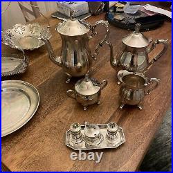 Selection Of Various Antique Silver Plated Items