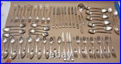 Set 68 Piece-CORONATION Silverware-Oneida Community-Silver Plate