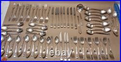 Set 68 Piece-CORONATION Silverware-Oneida Community-Silver Plate