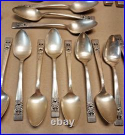 Set 68 Piece-CORONATION Silverware-Oneida Community-Silver Plate