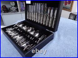 Sheffield Cutlery EPNS A1 106 Pieces Silver Plated Kings Pattern, hardly used