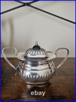 Sheffield England Silver Plated Tea & Coffee Set 4 Piece Vintage Service