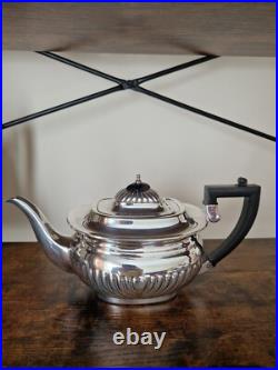 Sheffield England Silver Plated Tea & Coffee Set 4 Piece Vintage Service