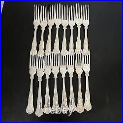 Sheffield England cutlery set 66 EPNS A1 SilverPlate 8 Piece Knives Forks Spoons