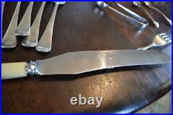 Sheffield Firth Stainless Steel Vintage Cutlery Set 44 Pieces silver plated 1920