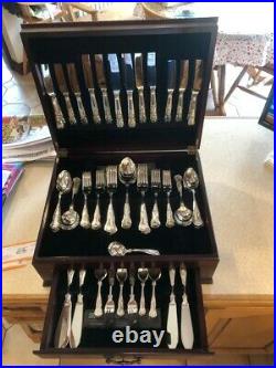 Sheffield Stainless Steel Epns Cutlery Canteen In Original Box 92 pieces