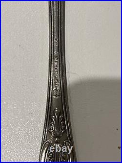 Silver Kings Pattern Collection Canteen 50 Pieces + Silver Cake Set Plated
