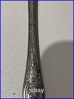 Silver Kings Pattern Collection Canteen 50 Pieces + Silver Cake Set Plated