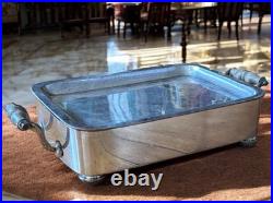 Silver Plate Entree Serving Dish, Very Good Quality