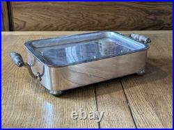 Silver Plate Entree Serving Dish, Very Good Quality
