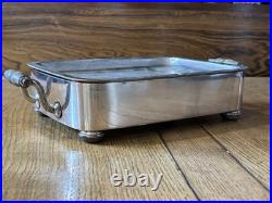 Silver Plate Entree Serving Dish, Very Good Quality